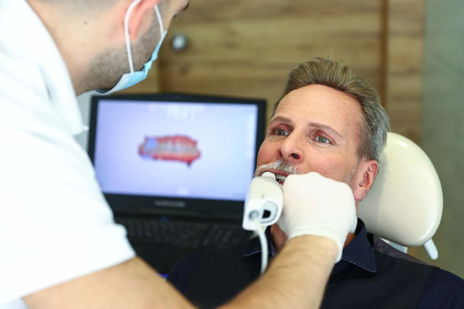 The iTero digital intraoral scanner used at Cedar Rapids Smile Center